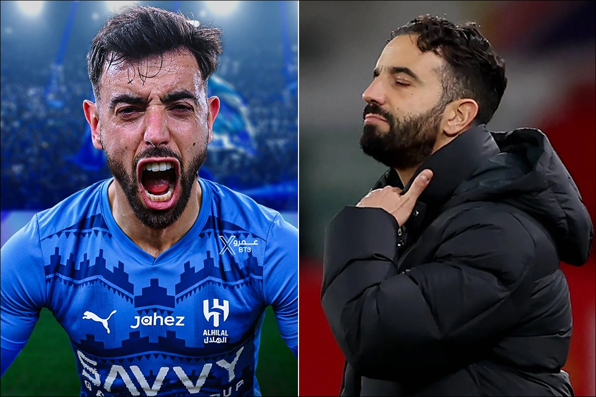 Vụ Bruno Fernandes ở lại Man Utd bất ngờ có biến, Al Hilal quyết tâm khiến HLV Ruben Amorim ôm hận