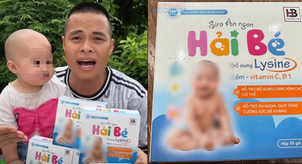 Choáng váng với số tiền ‘Gia đình Hải Sen’ thu về khi bán hơn 100.000 hộp Siro ăn ngon Hải Bé