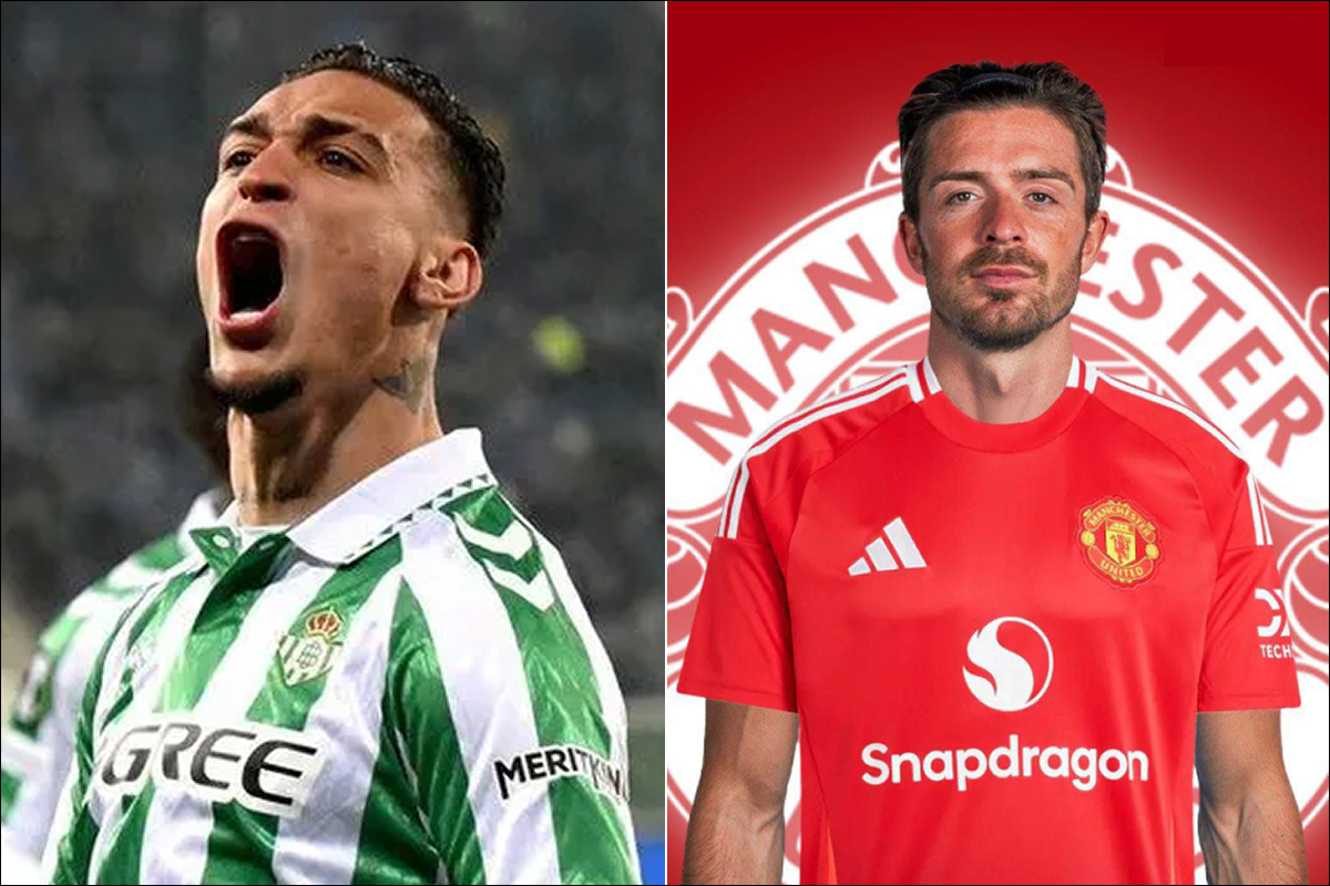 Antony chính thức trở lại Real Betis, Manchester United lập tức kích hoạt thương vụ Jack Grealish