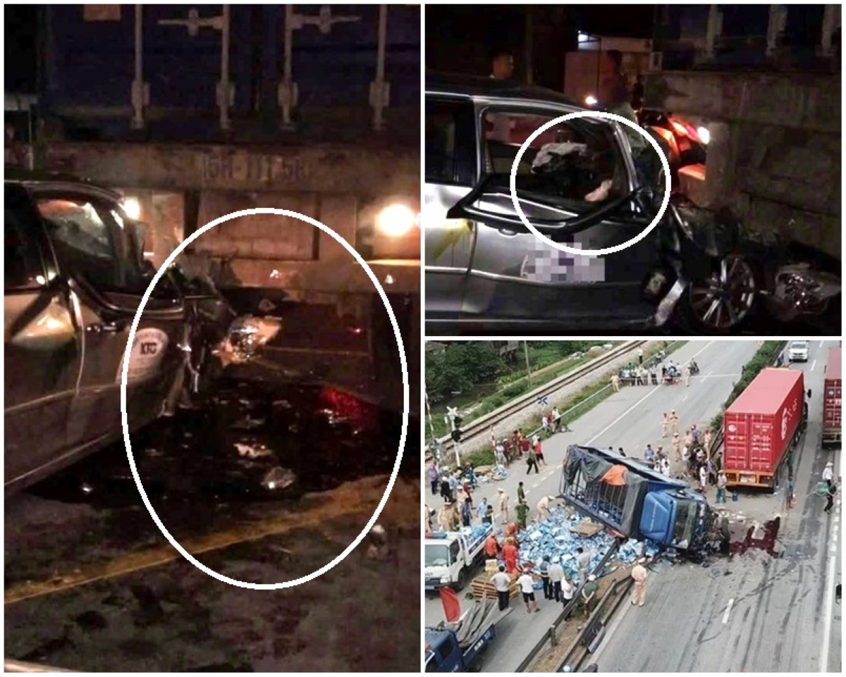 Ô tô con và xe đầu kéo đâm thẳng vào nhau: Cháu bé 13 tuổi trong gia đình 5 người tử vong