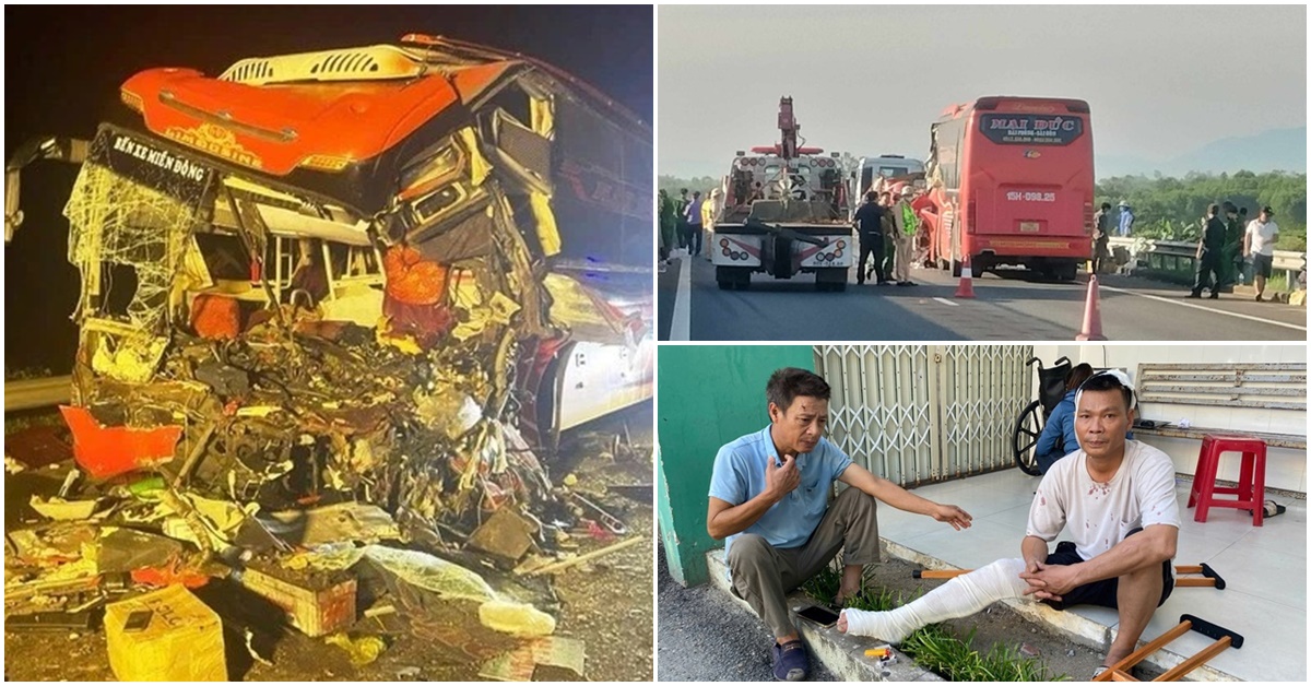 Vụ va chạm xe khách và xe đầu kéo khiến 18 người thương vong: Nạn nhân bàng hoàng kể lại cảnh tượng ám ảnh