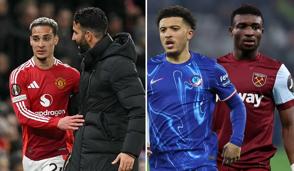 Antony bất ngờ \'quay xe\' với Man United, HLV Ruben Amorim hoàn tất bom tấn thứ 3 trên hàng công?