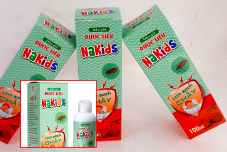 Nóng: Thu hồi toàn quốc lô dầu gội Nakids làm sạch chấy vì sản xuất trái quy định