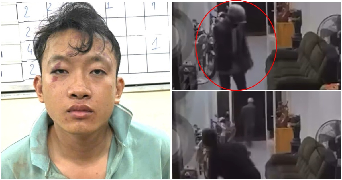 Camera ghi lại hành động liều lĩnh của hung thủ sát hại dã man chủ tiệm tạp hóa ở Đồng Nai sau 3h gây án 