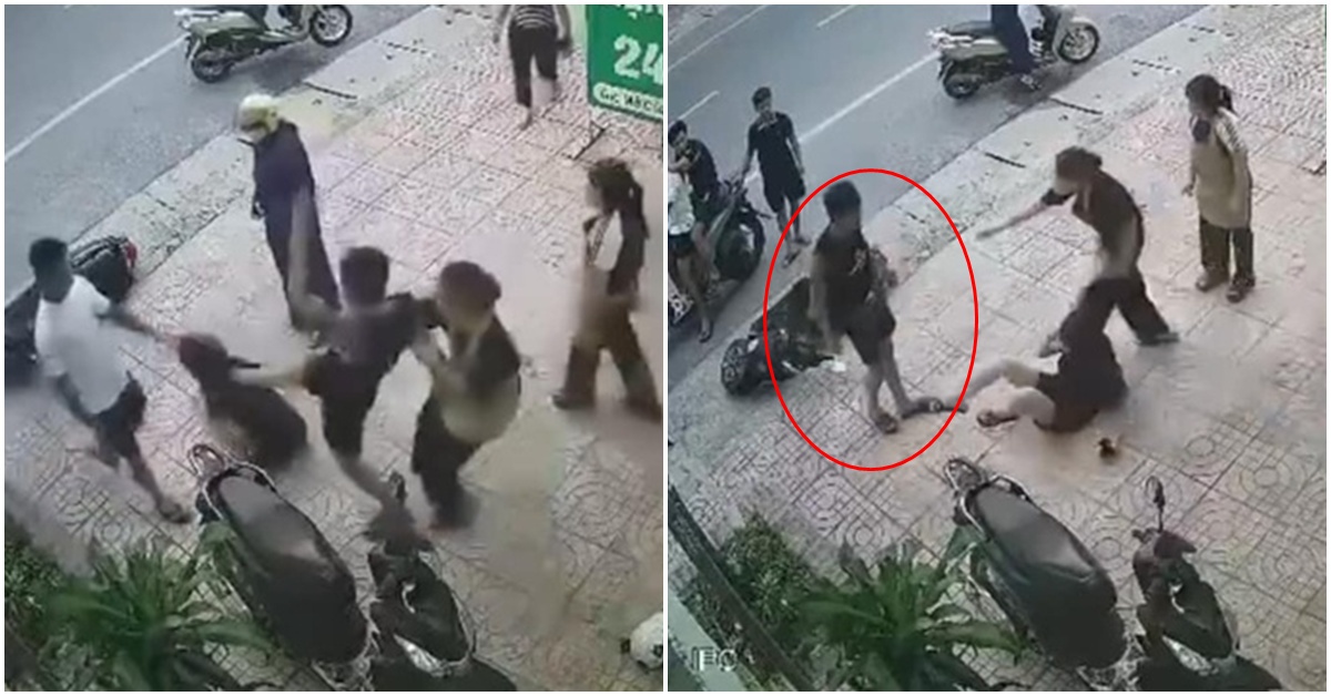 Phẫn nộ clip 3 thanh niên chặn đầu xe, liên tục ‘tác động vật lý’, quật ngã 2 nữ sinh giữa đường