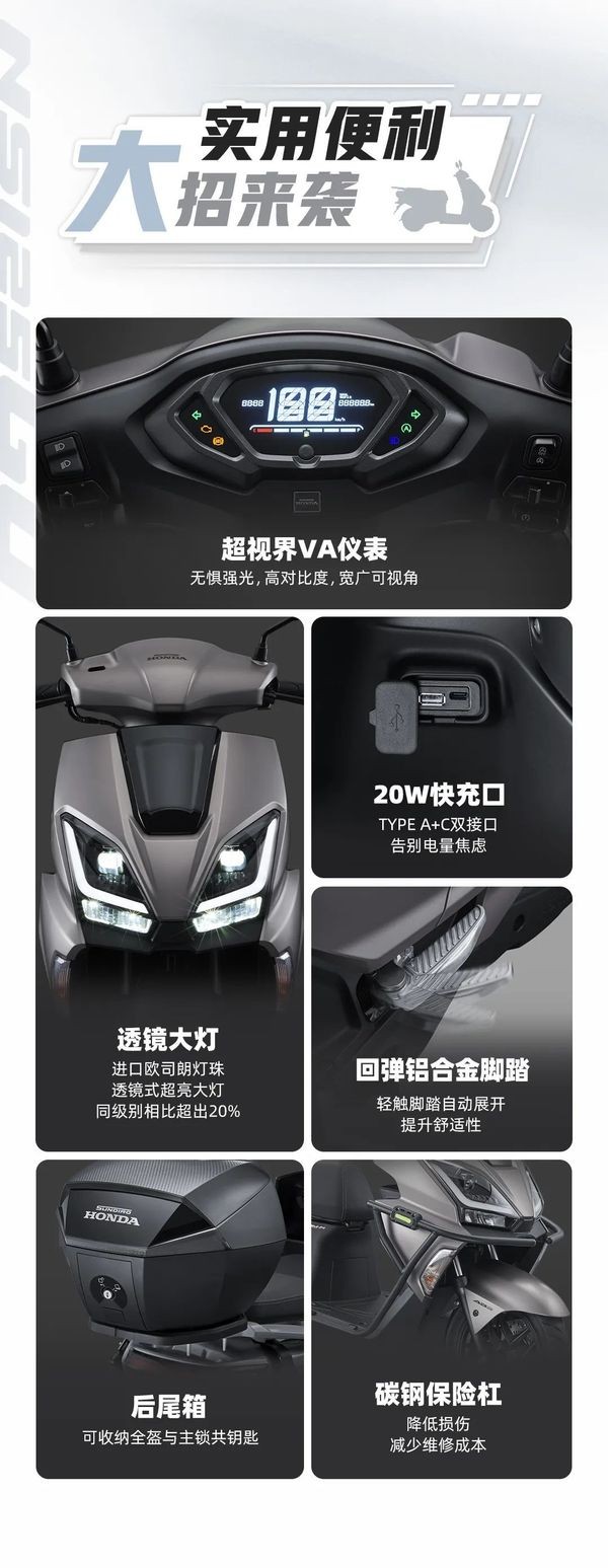 Quên Vision đi, Honda vừa mở bán ‘xe ga quốc dân’ 125cc mới xịn như Air Blade, giá 32 triệu đồng ảnh 5