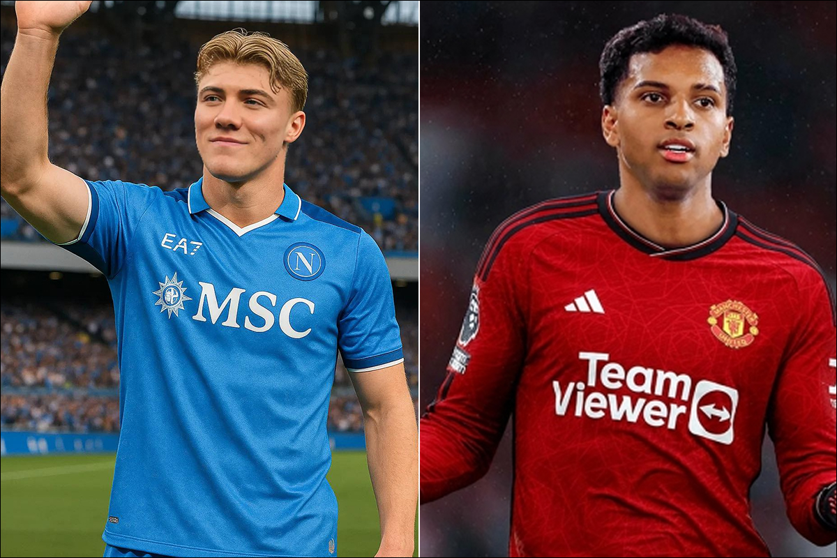 Chuyển nhượng MU 23/6: Napoli chính thức chiêu mộ Rasmus Hojlund; Rodrygo báo tin vui cho Man Utd