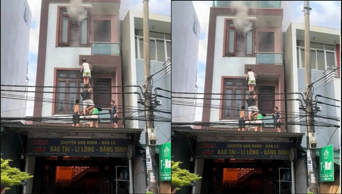 Cháy nhà 5 tầng ở Hà Nội: Nhân chứng kể lại quá trình giải cứu thành công 4 người trong gia đình 