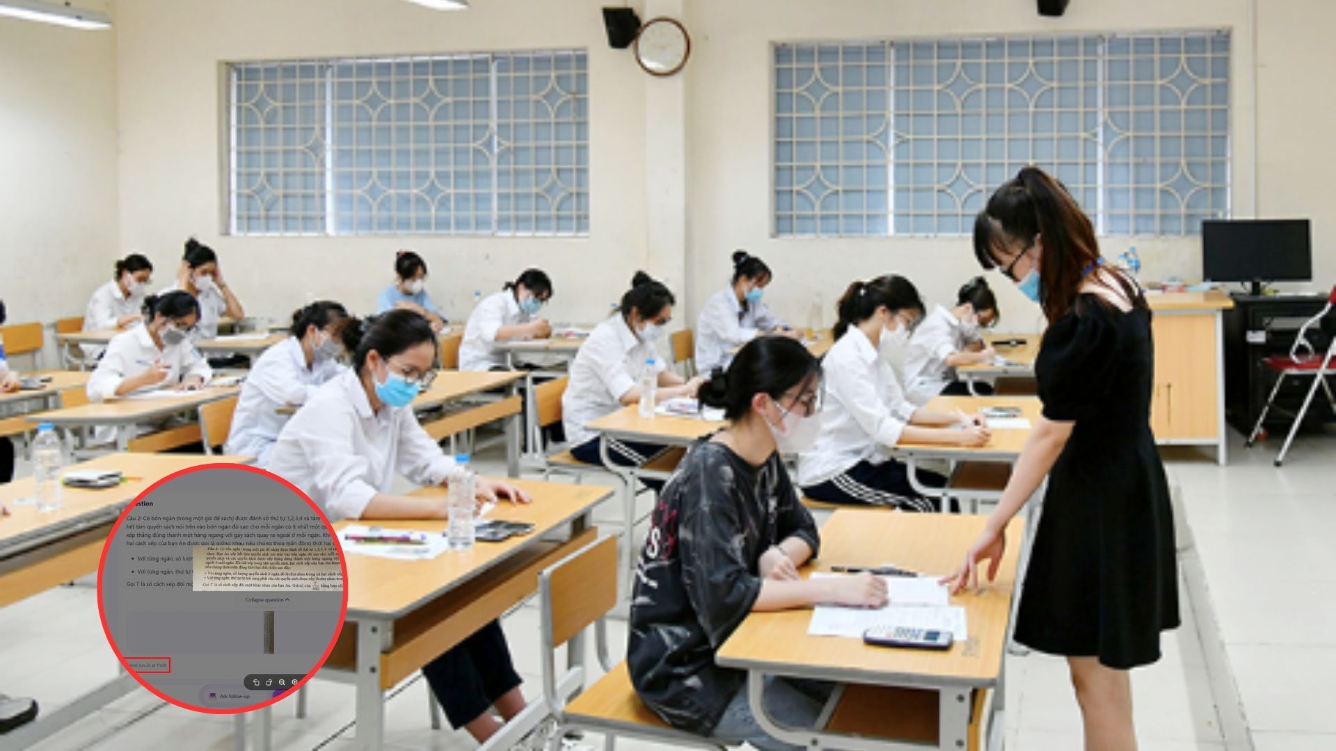 Nóng: Nghi vấn đề Toán THPT 2025 bị lộ, lọt khi xuất hiện trên ứng dụng AI trước giờ nộp bài, ai là người tung ra?