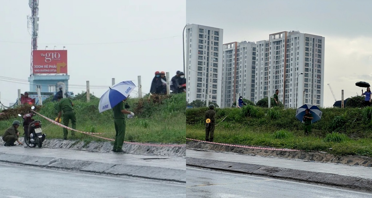 Hiện trường vụ nam thanh niên bị chém gục ở chân cầu Đồng Nai, hung thủ ra tay rất tàn nhẫn