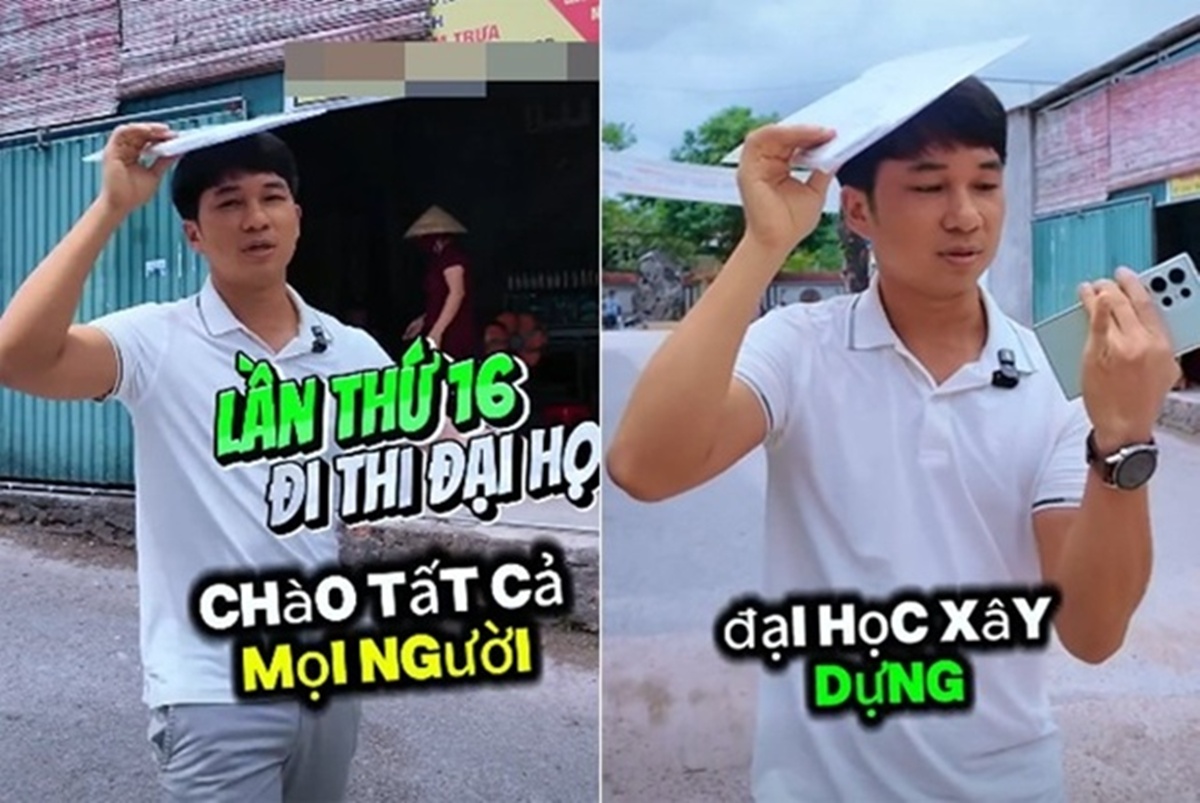 Chàng trai Nghệ An, 38 tuổi, làm chủ doanh nghiệp vẫn đi thi Đại học 17 lần, khẳng định ‘còn thở là còn thi’