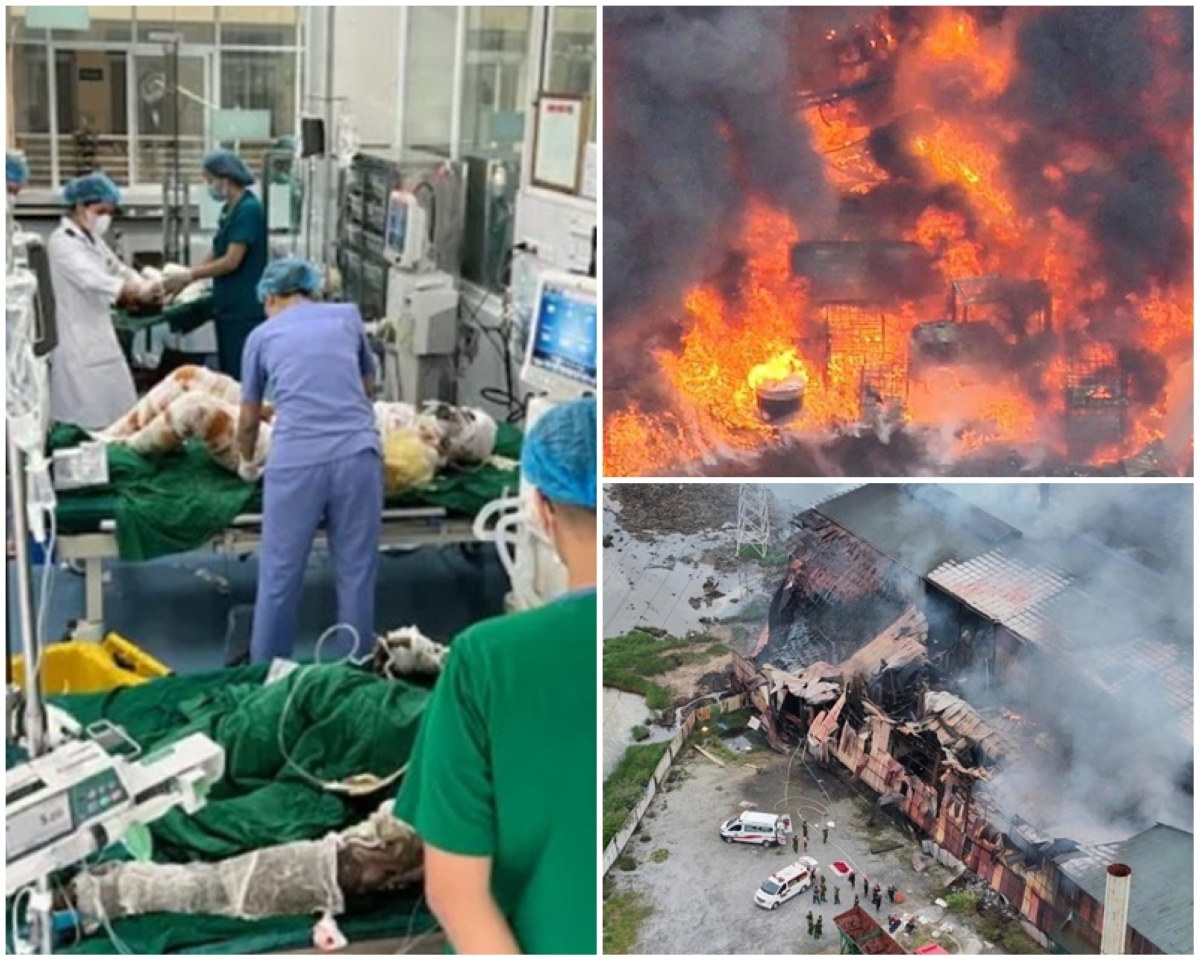Vụ cháy cụm nhà xưởng ở Hưng Yên: Một nạn nhân nữa tử vong, hai người khác đang rất nguy kịch