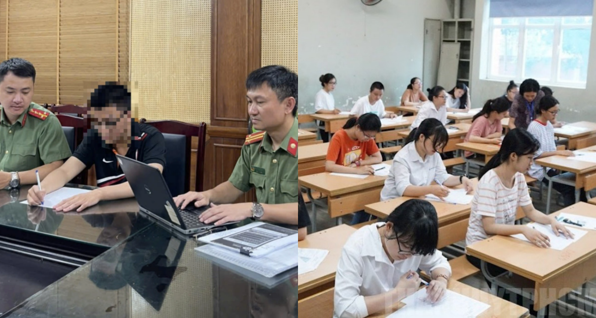 Nóng: Khởi tố vụ án hai thí sinh dùng AI giải đề ngay trong phòng thi tốt nghiệp THPT 2025
