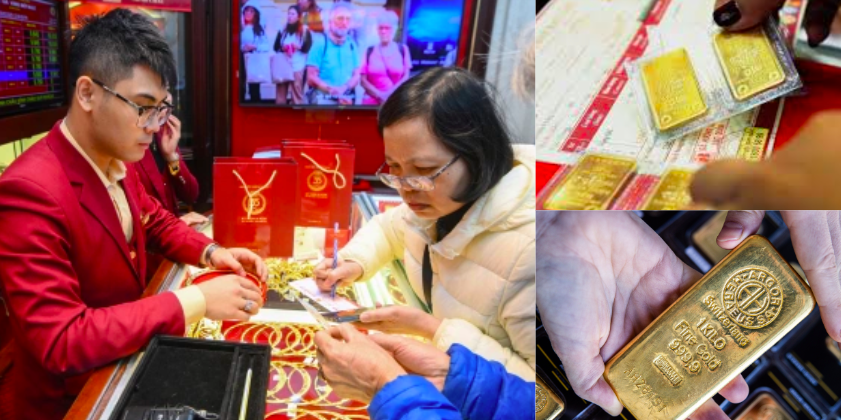 Giá vàng hôm nay 1/7/2025: Đầu tháng, giá vàng miếng ‘sốt đùng đùng’, người có vàng choáng ngợp