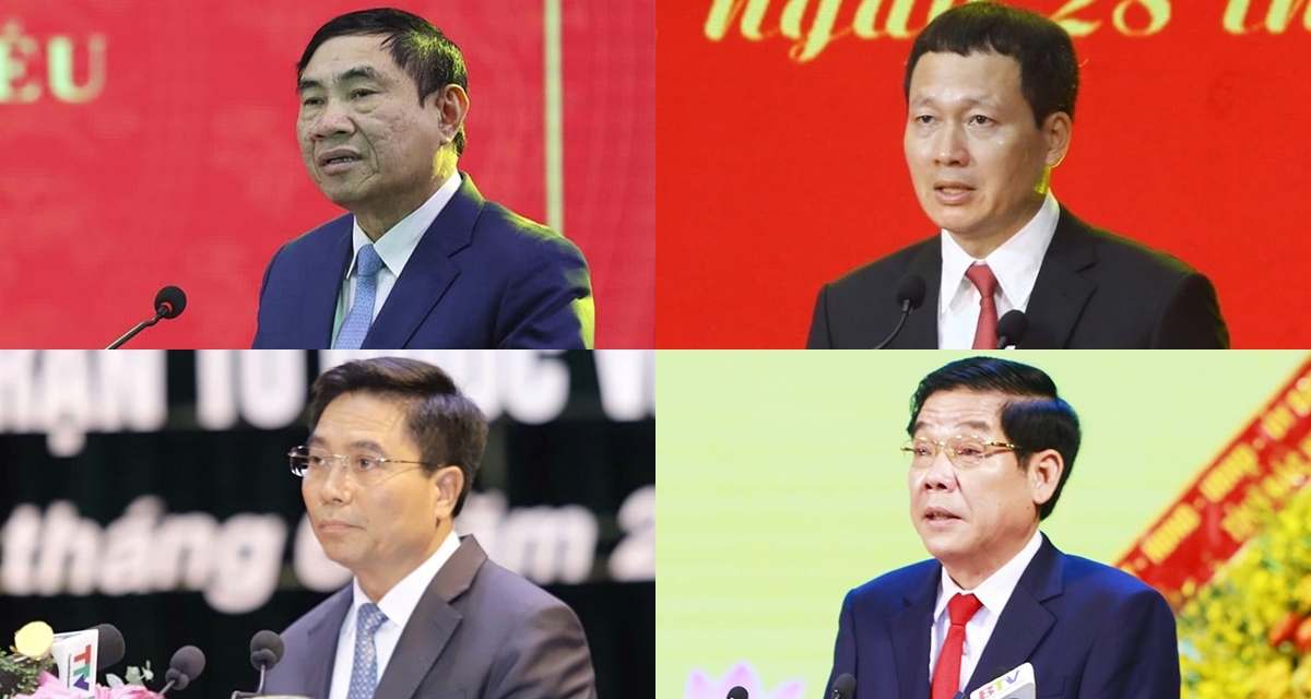 Chân dung 4 Bí thư Tỉnh ủy từng là tướng lĩnh trong lực lượng công an, quân đội, hoạt động nổi bật