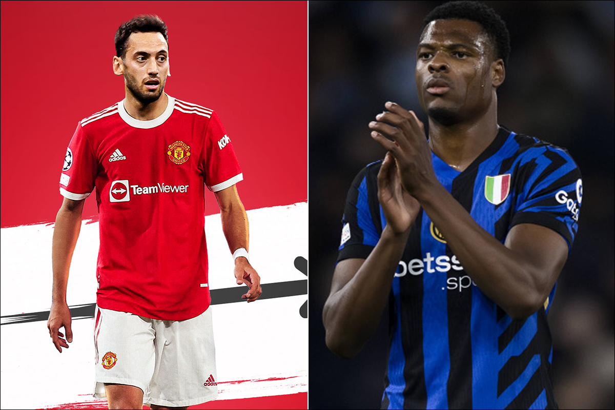 Không chỉ Hakan Calhanoglu, Man Utd rộng cửa chiêu mộ siêu hậu vệ của Inter Milan với giá cực rẻ