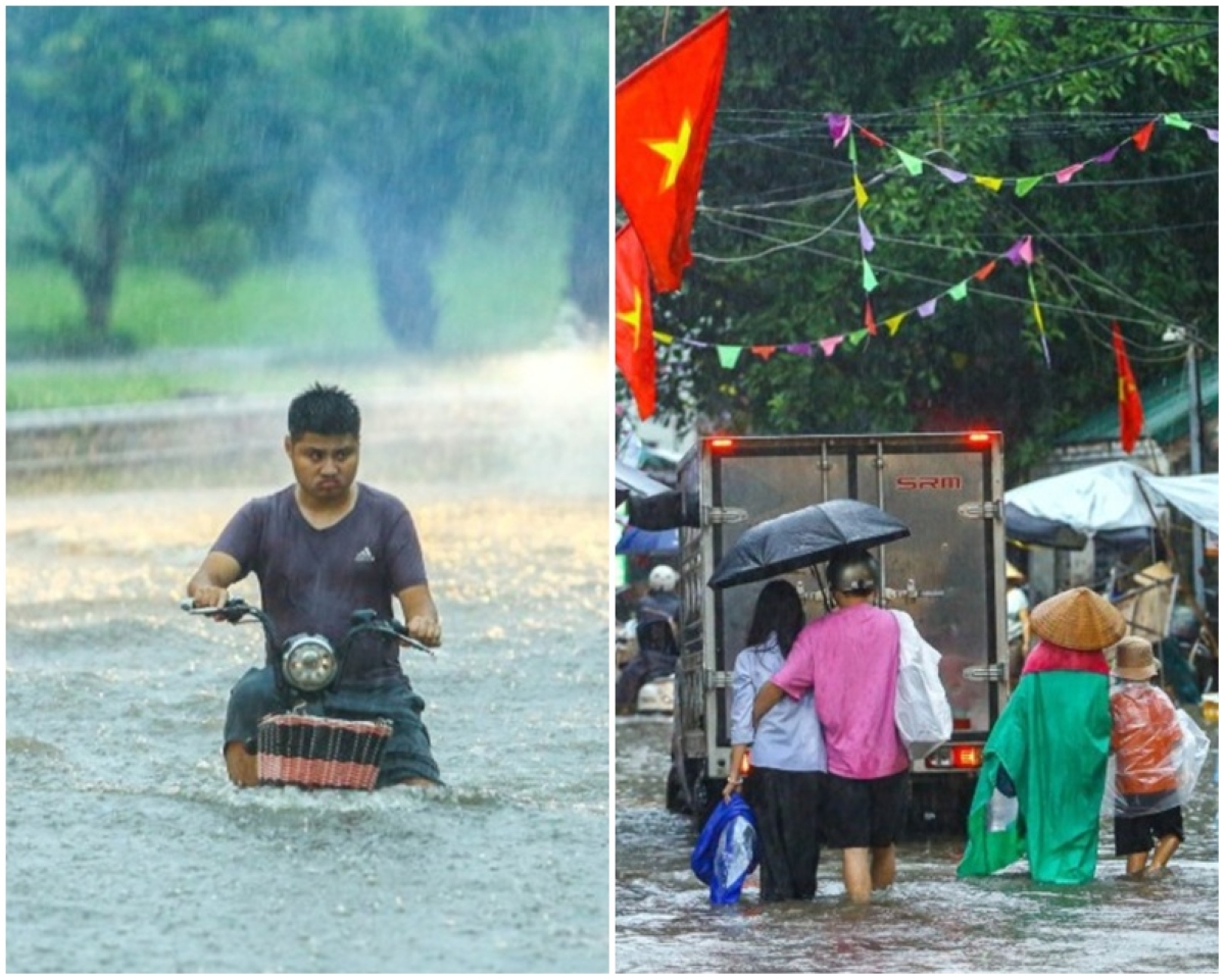 Thời tiết hôm nay 2/7: Mưa dông chưa rời khỏi Miền Bắc, cơ quan chức năng cảnh báo nóng