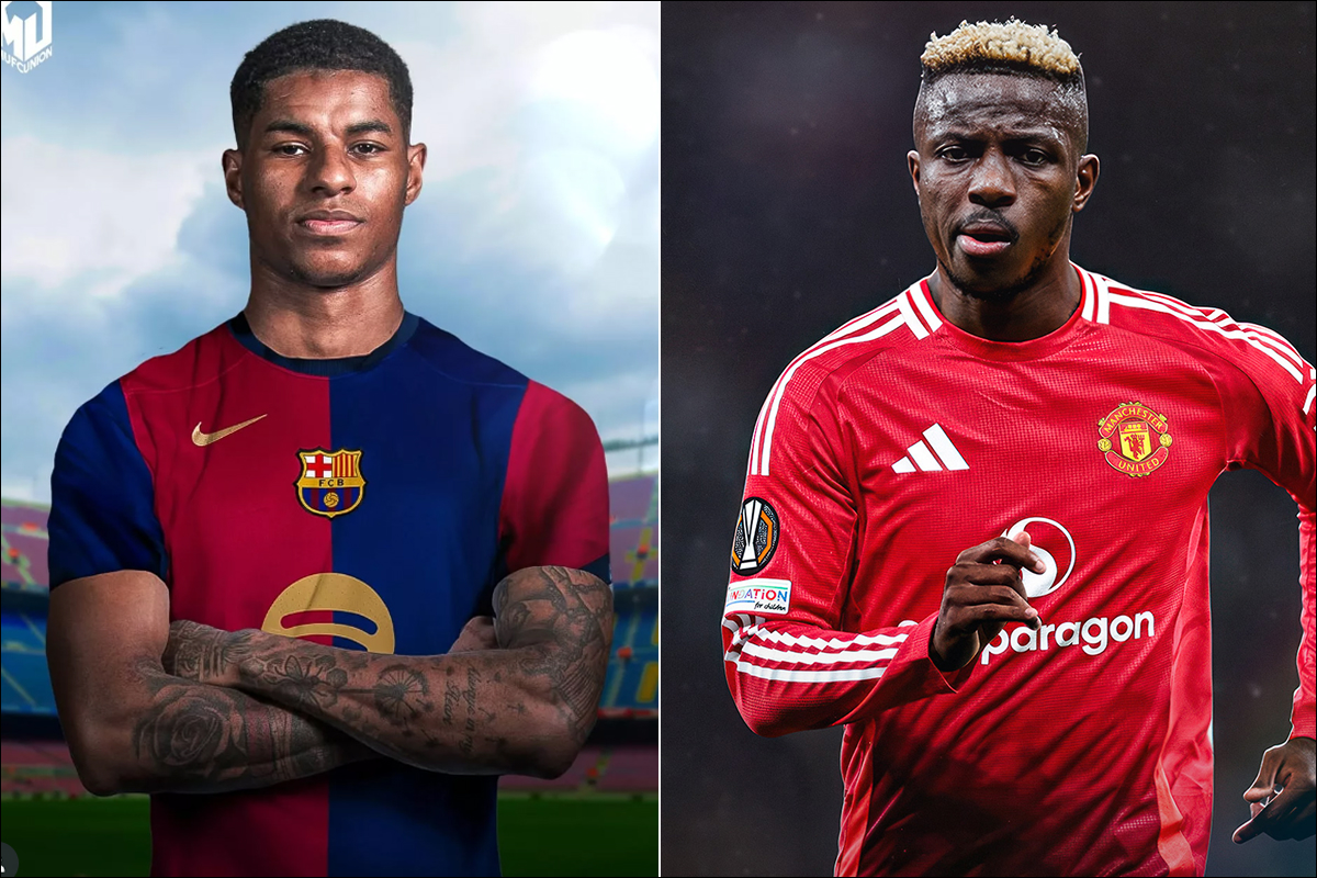 Chuyển nhượng MU 4/7: Barca chính thức trở lại vụ Rashford; Xong vụ Osimhen về Manchester United