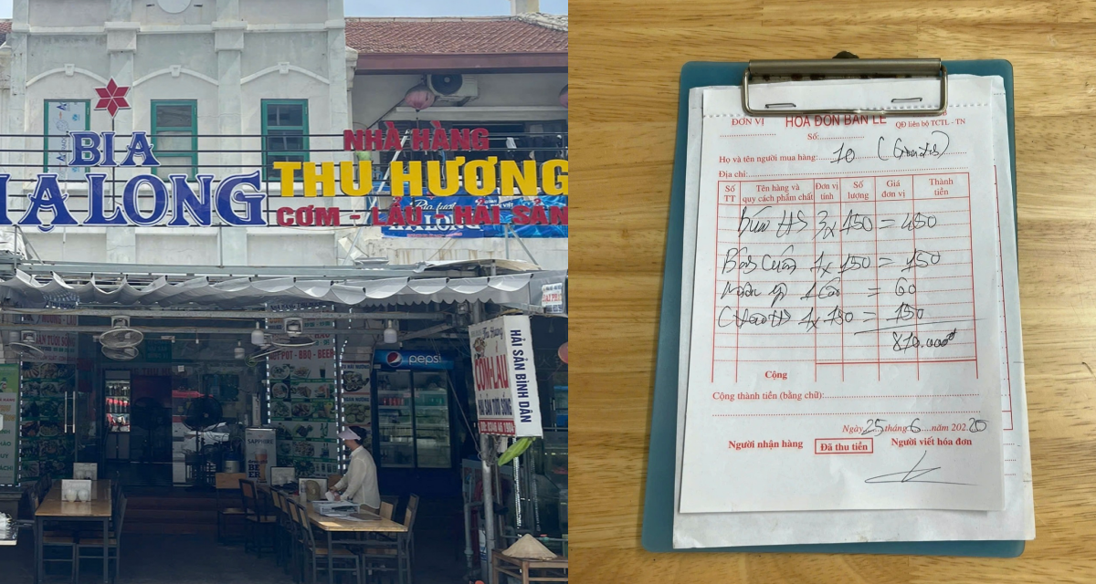 Vụ 5 người ăn bún hết 810.000 đồng ở Bãi Cháy: Xử phạt hành chính 750.000 đồng