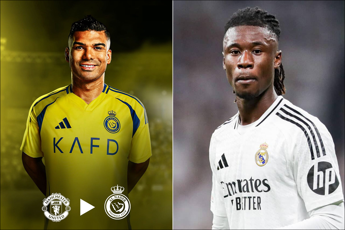 Casemiro khoác áo Al Nassr trong tuần này, Man Utd được Real Madrid \'bật đèn xanh\' vụ Camavinga