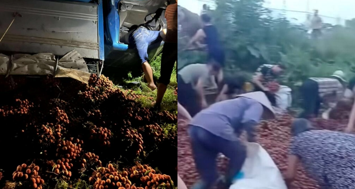 Sự thật vụ tranh nhau \'hôi của\' 4 tấn vải khi xe lao xuống vực, tài xế tiết lộ cái kết \'ấm lòng\'