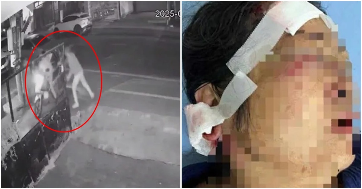 Phẫn nộ clip đôi nam nữ bị nhóm người phục kích hành hung dã man, người phụ nữ hoảng loạn kêu cứu