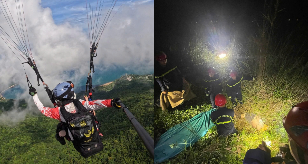 Vụ tai nạn nhảy dù ở Sơn Trà: Tạm dừng dịch vụ, thông tin bất ngờ về người điều khiển