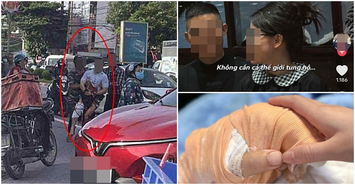 Vợ của Tiktoker Hà Lít có động thái khẩn giữa lúc chồng bị chém đứt gần lìa bàn tay