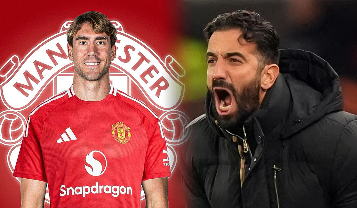 Ngã ngũ vụ Dusan Vlahovic gia nhập Man Utd, HLV Ruben Amorim đau đầu với lỗ hổng tại Old Trafford