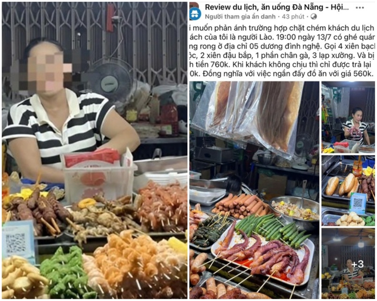 Thông tin chính thức vụ nhóm du khách nước ngoài bị \'hét giá trên trời\' khi mua đồ ăn vặt ở Đà Nẵng
