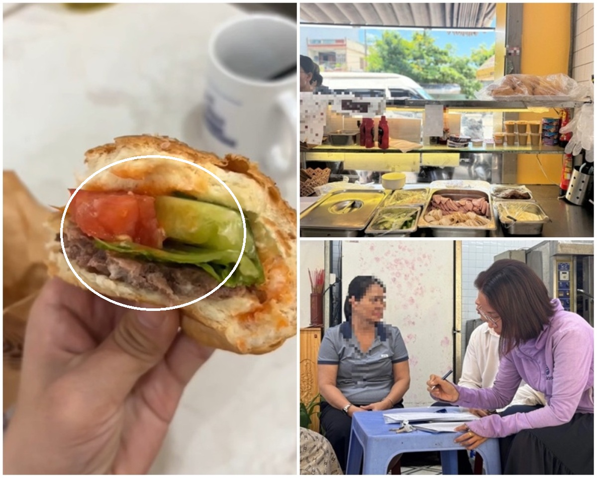 Thực hư vụ dòi bò \'lổm ngổm\' trong ổ bánh mì tại 1 cửa hàng có tiếng ở Đà Nẵng: Chủ tiệm lên tiếng!