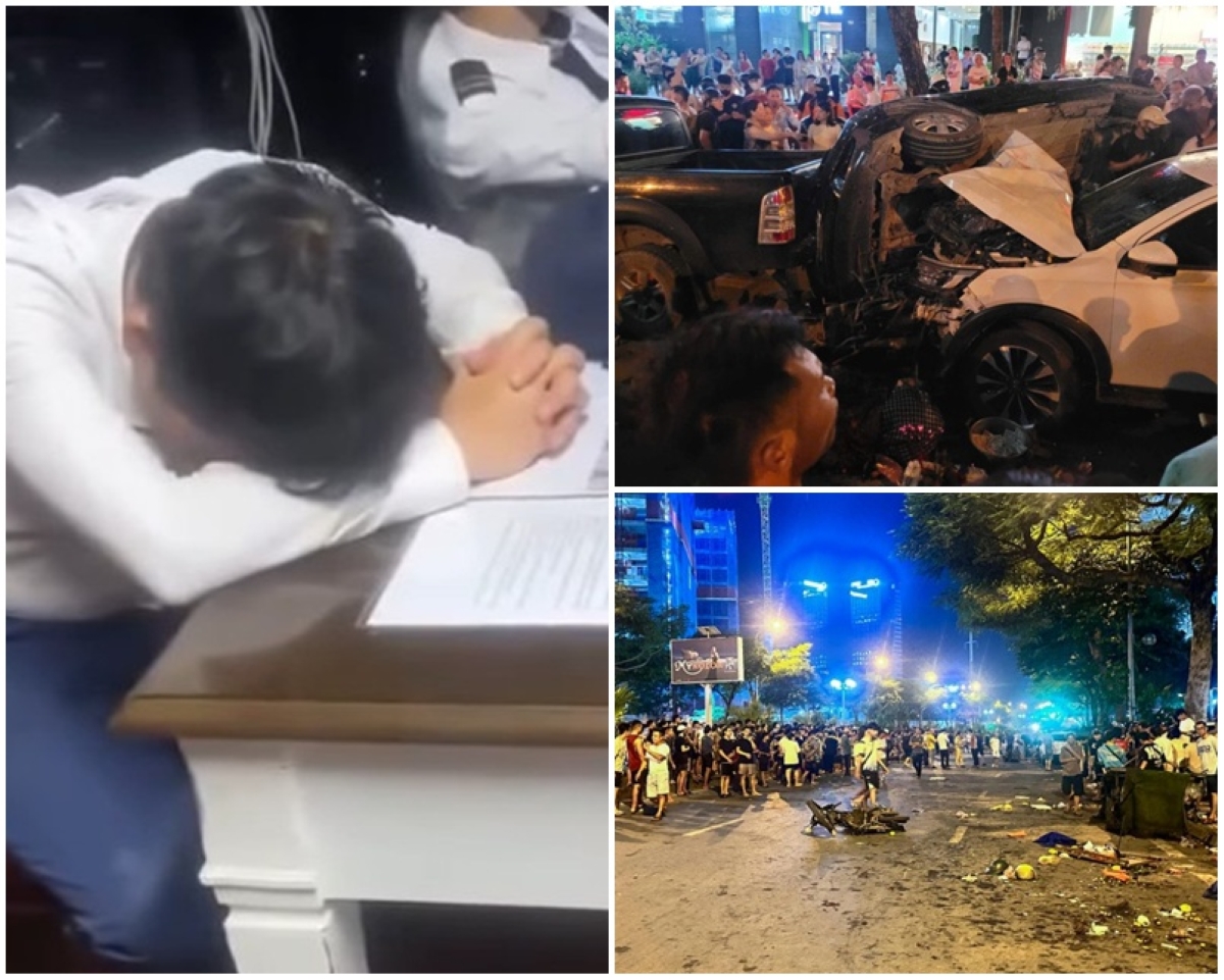 Diễn biến mới nhất vụ ô tô đâm liên hoàn ở Dương Nội, Hà Nội: Tạm giữ nam giảng viên gây tai nạn 