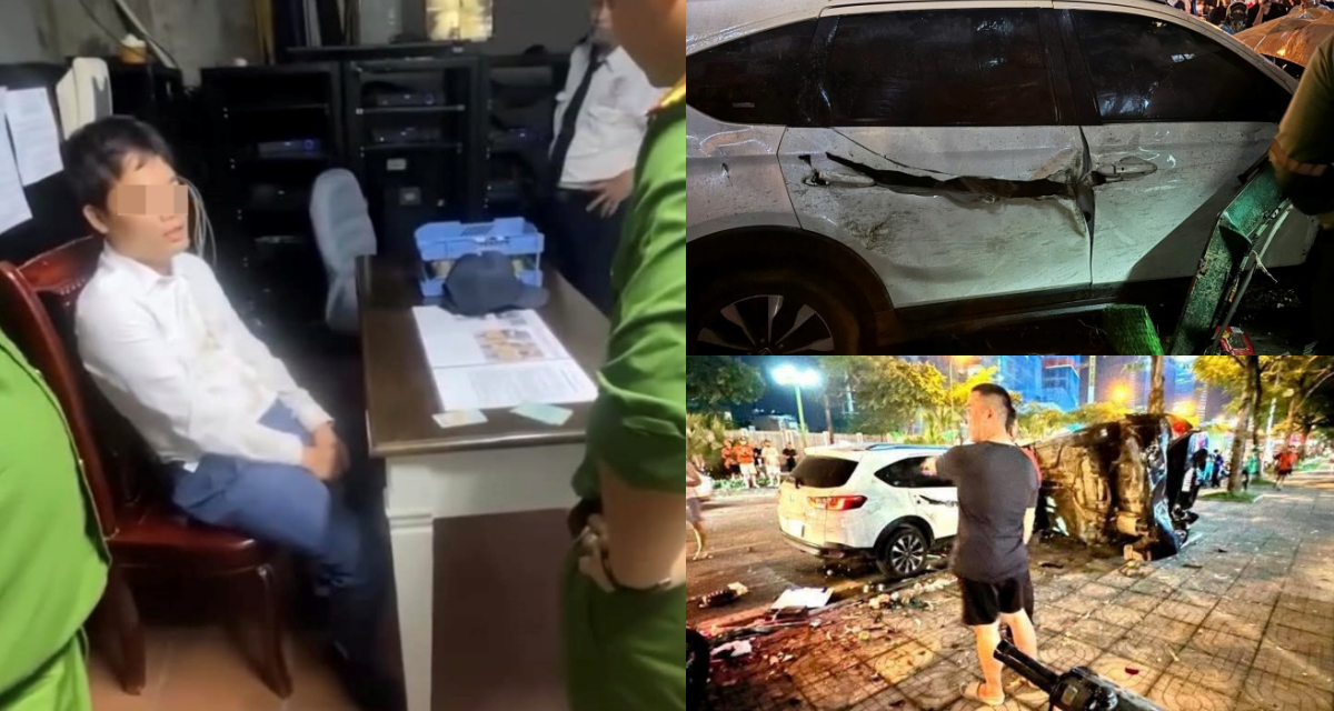 Danh tính tài xế gây tai nạn liên hoàn ở Hà Nội, phẫn nộ kết quả nồng độ cồn, đi ngược chiều hơn 500m