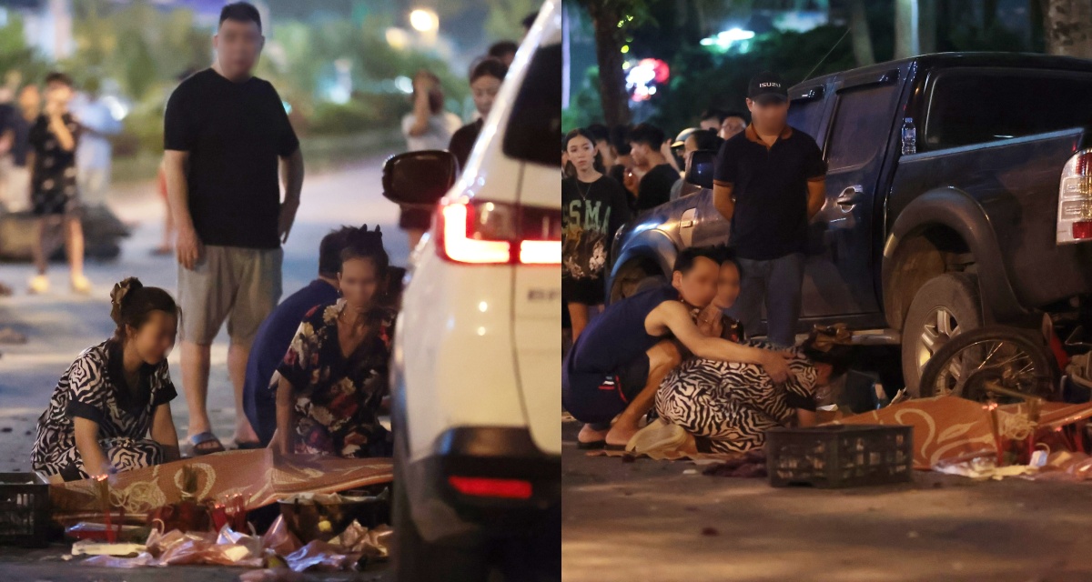 Cảnh tượng ám ảnh vụ xe điên tông liên hoàn ở Hà Nội: Chồng tử vong ngay trước nhà, vợ trẻ gào khóc tuyệt vọng