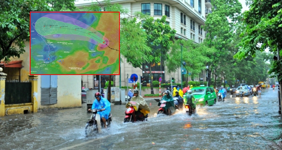 Bão Wipha giật cấp 15 sắp ập vào Biển Đông: Hà Nội họp khẩn trong đêm, nguy cơ lũ quét khắp Bắc Bộ