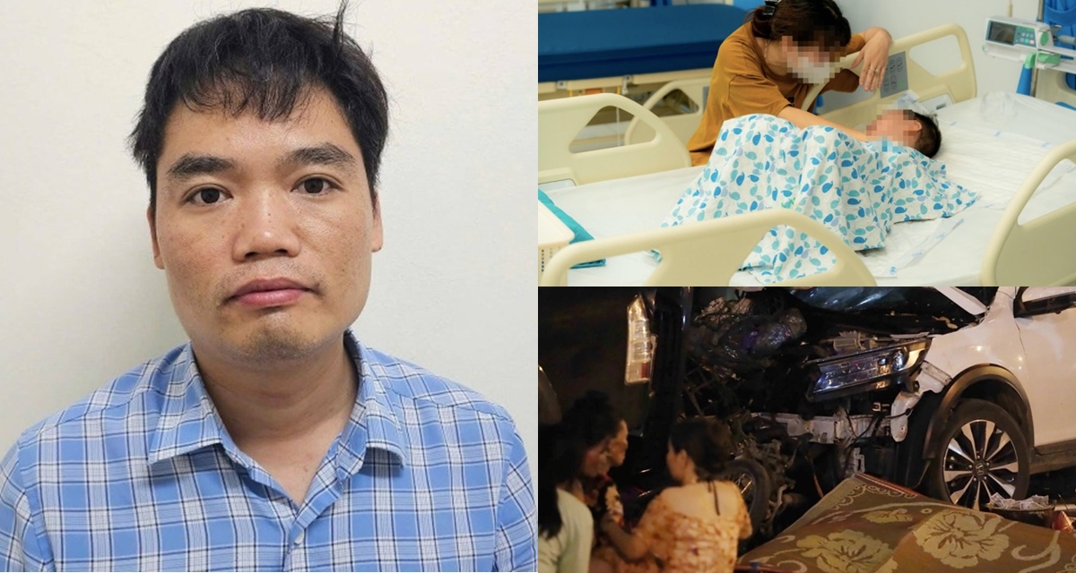 Tình trạng nguy kịch của 2 em bé là nạn nhân vụ tài xế say xỉn gây tai nạn liên hoàn ở Hà Nội
