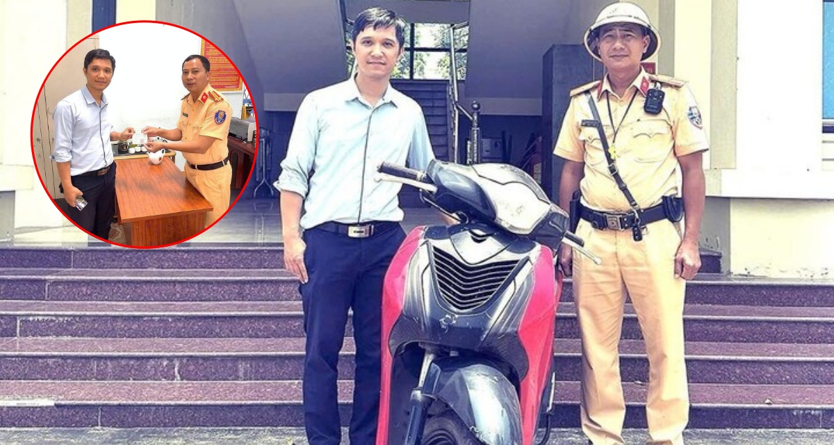 Ngỡ ngàng nhận lại xe SH sau 10 năm mất tích: Cảnh sát phát hiện điều bất thường từ biển số giả