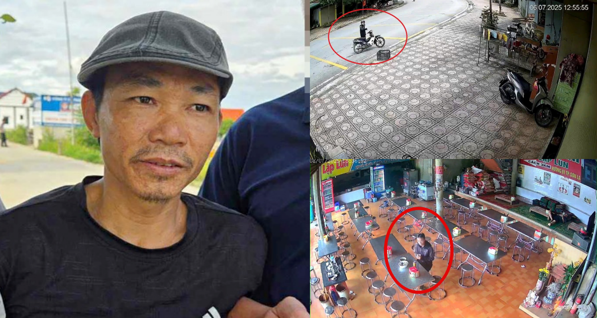 Camera ghi lại hành tung của gã trộm giả làm thầy thuốc, lẻn vào nhà dở trò với bé gái 9 tuổi ở Sơn La