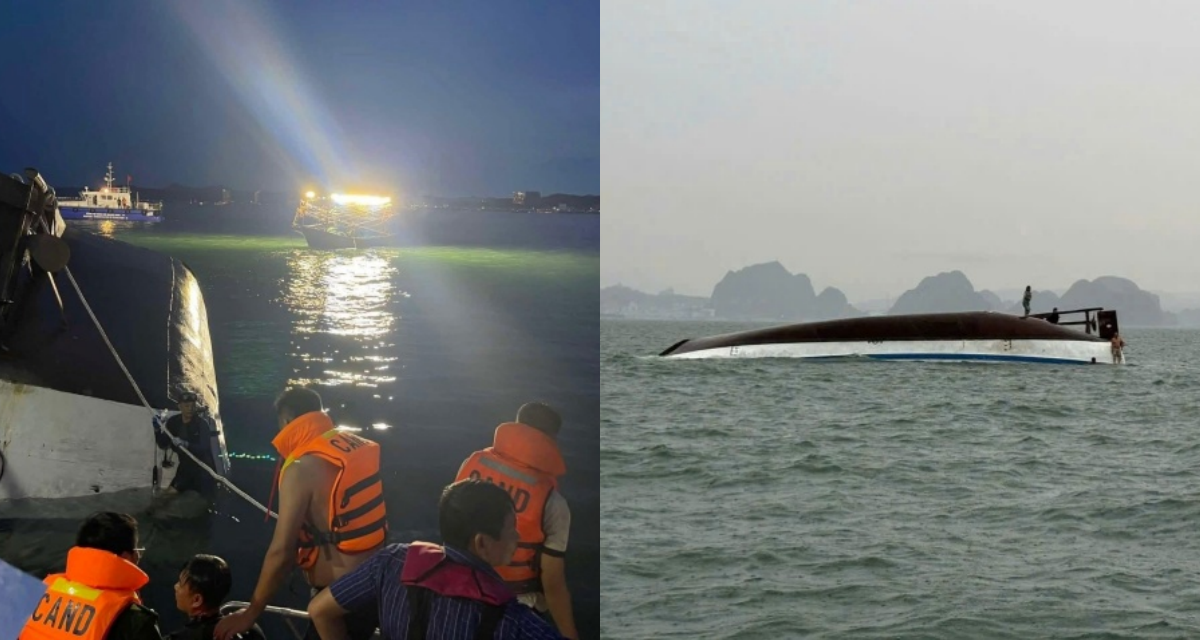 Clip nghi là khoảnh khắc lật tàu ở Quảng Ninh: Ám ảnh tiếng la hét, chuyện diễn ra trong chớp mắt
