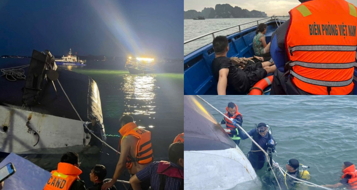 NÓNG: Vụ lật tàu ở Quảng Ninh không phải do ảnh hưởng bão số 3, có được cảnh báo dông lốc từ trước?