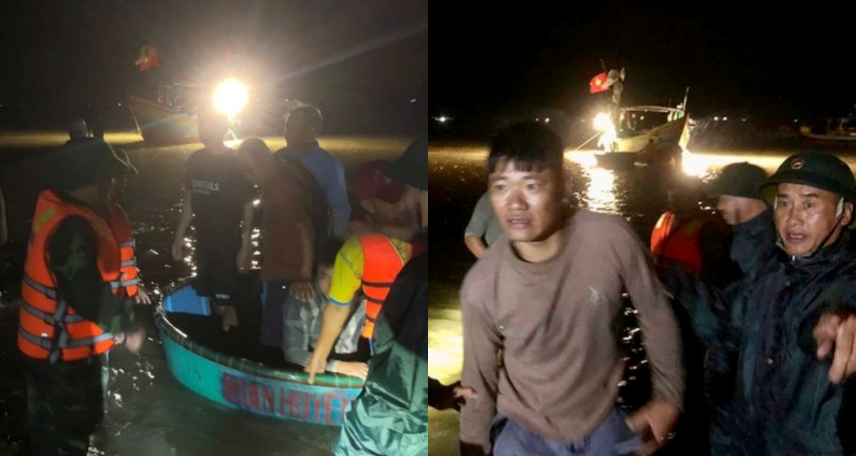 Phép màu đến với tàu du lịch chìm ở biển Thiên Cầm vì giông lốc, 34 người được cứu sống kịp thời