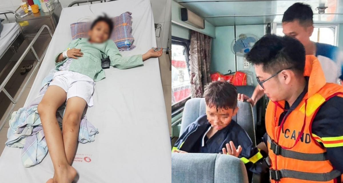 Tình hình bé trai 10 tuổi mất cả gia đình trong vụ lật tàu Quảng Ninh, 1 câu nói như cứa vào tim gan