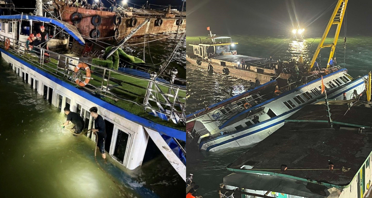 Thông tin bất ngờ về tàu Vịnh Xanh bị lật ở Quảng Ninh, chất lượng có đủ an toàn để hoạt động?