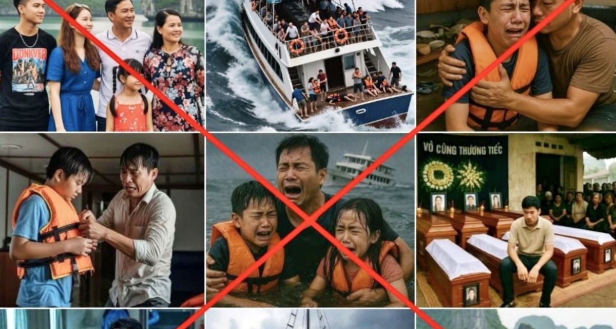 Lợi dụng bi kịch lật tàu Vịnh Xanh 58 để câu view: Hành vi \'vô cảm\' này có thể vào tù?