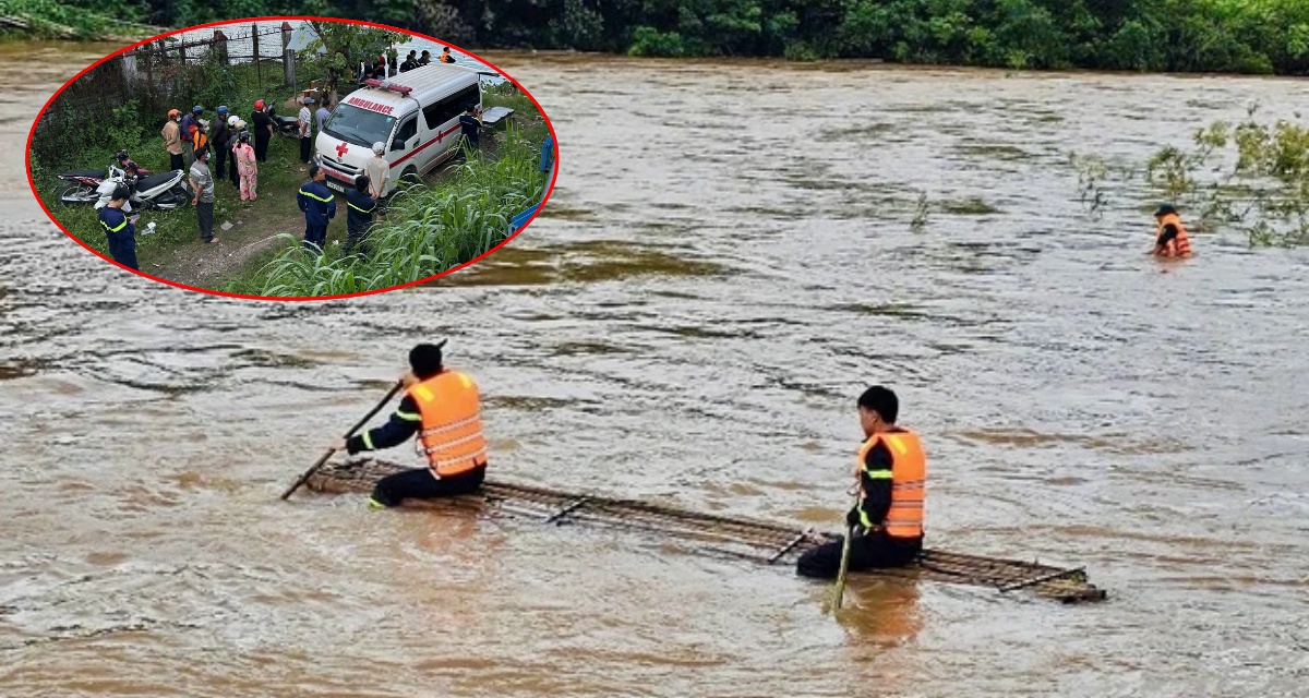 Quảng Ninh: Bé gái 11 tuổi bất ngờ bị cuốn trôi dưới dòng nước lũ, công tác tìm kiếm gặp khó