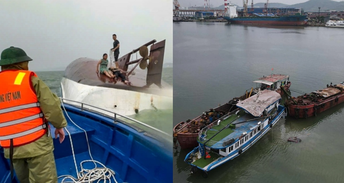 Vụ lật tàu Vịnh Xanh 58: Quảng Ninh cầu cứu ngư dân, 2 nạn nhân mất tích vẫn bặt vô âm tín