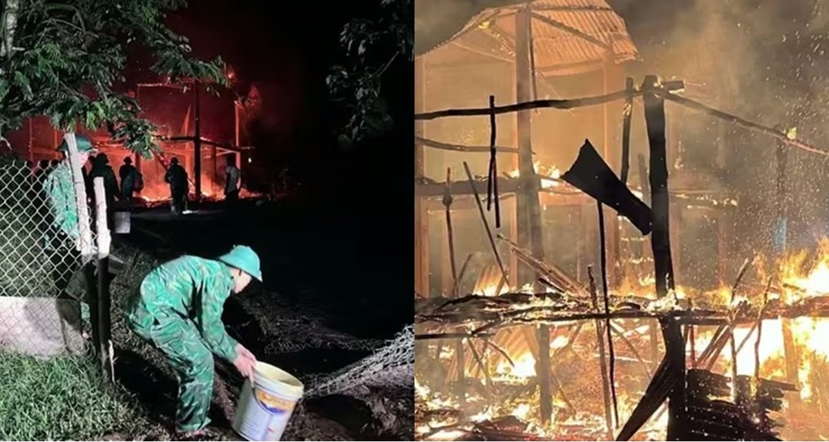 Phép màu đến với 4 mẹ con trong căn nhà bị cháy giữa đêm, hành động của người mẹ gây xúc động mạnh