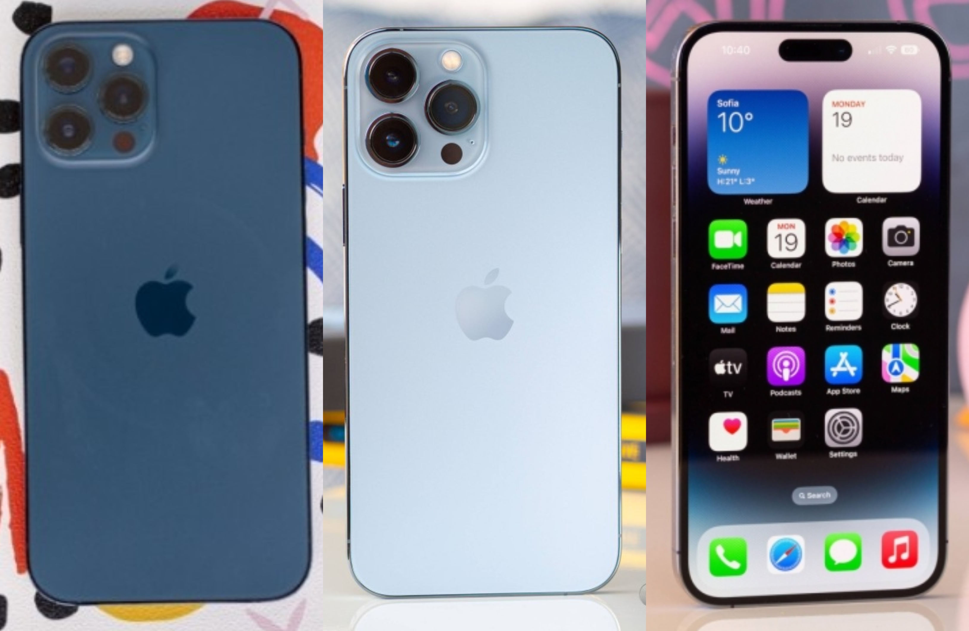 iPhone 14 Pro Max, iPhone 13 Pro Max và iPhone 12 Pro Max xả kho mạnh bộ 3 thép của Apple rẻ như bèo