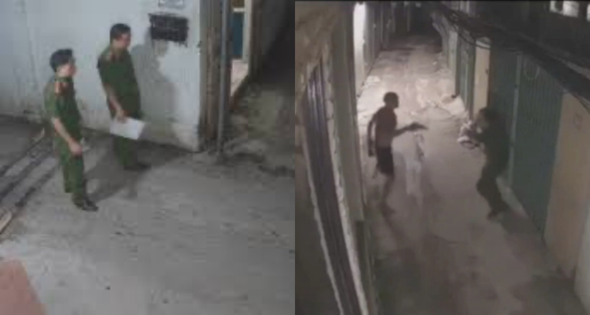Camera hé lộ khoảnh khắc kinh hoàng, người đàn ông nổ súng khi bị Công an kiểm tra hành chính ở Hà Nội