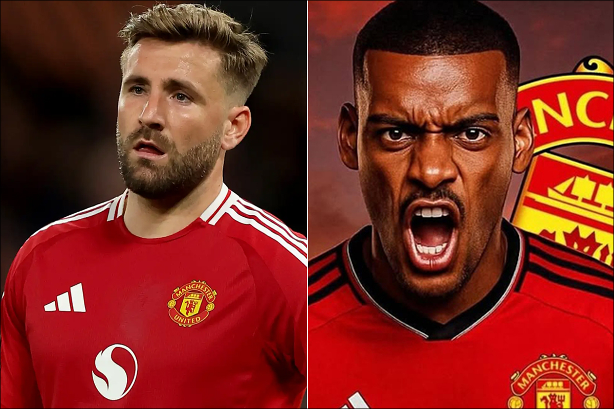 Chuyển nhượng MU 25/7: Luke Shaw thông báo rời Man Utd; Alexander Isak chọn đến Manchester United?